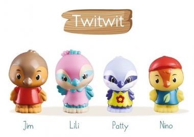 ΟΙΚΟΓΕΝΕΙΑ «TWITWIT» [4 TMX] ΑΠΟ ΤΗΝ KLOROFIL ΠΟΛΥΧΡΩΜΟ - KLOROFIL - 